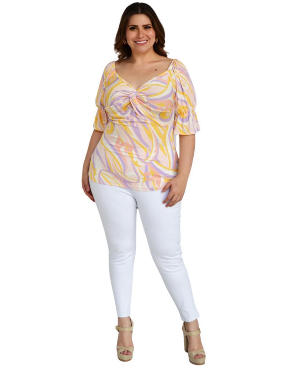 Blusa manga 3/4 para mujer 5