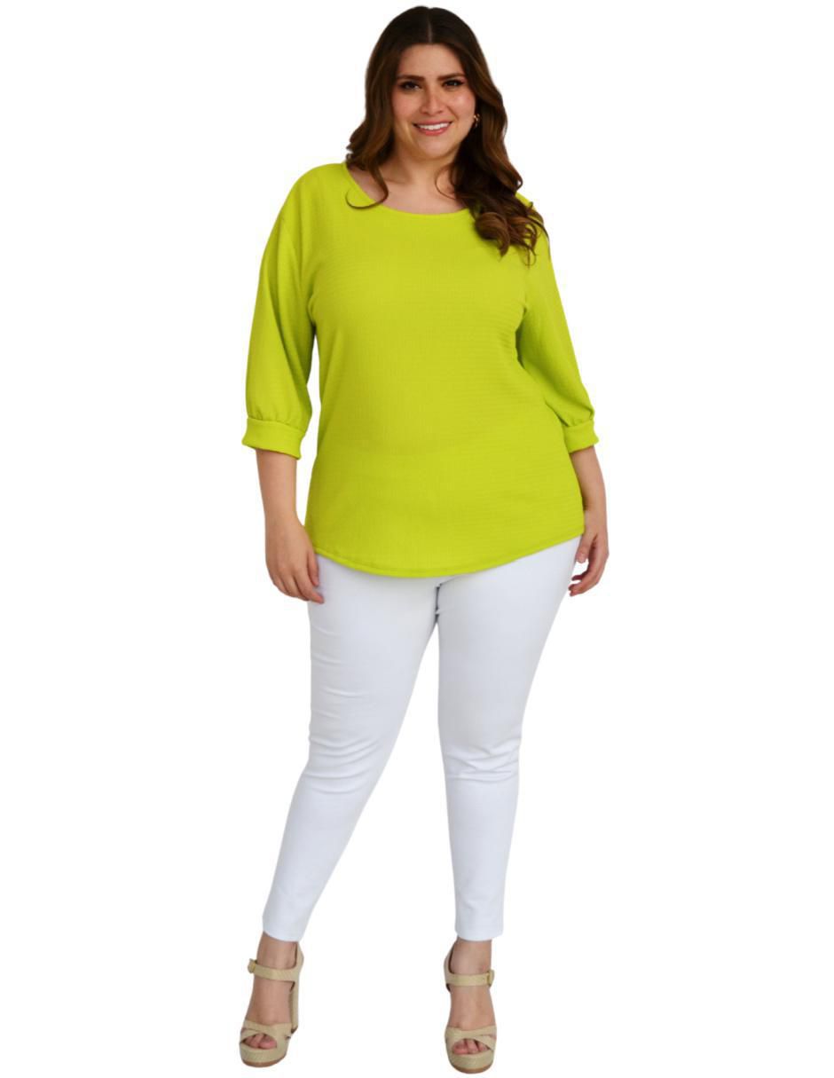 Blusa manga 3/4 para mujer 5
