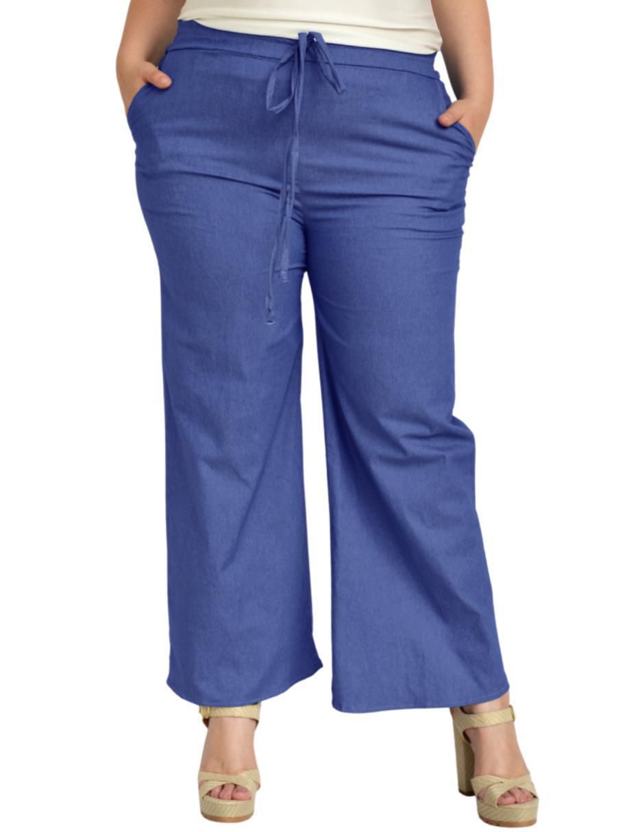 Pantalón relaxed amplio para mujer 2