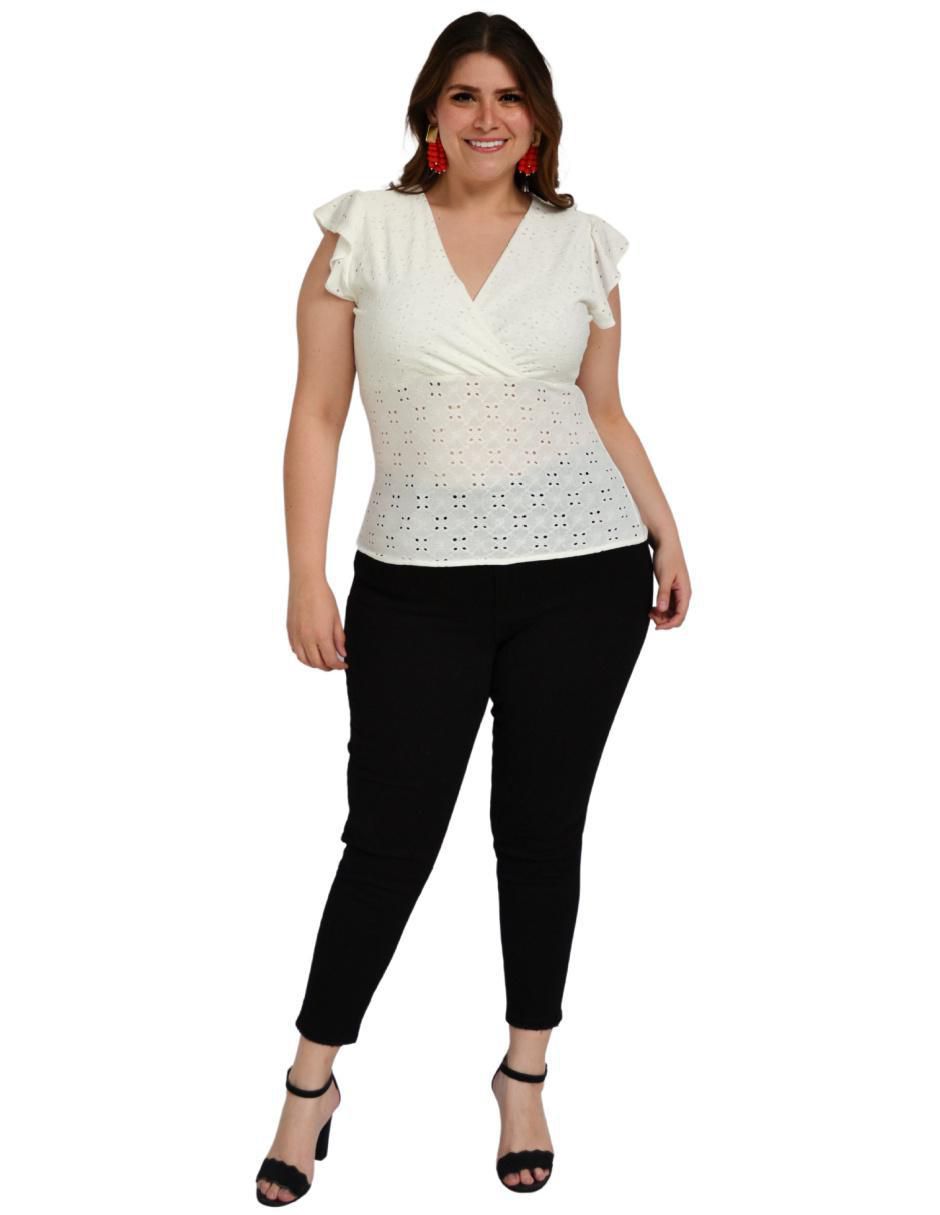 Blusa manga corta para mujer 5