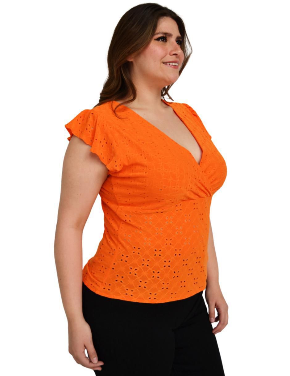 Blusa manga corta para mujer 2