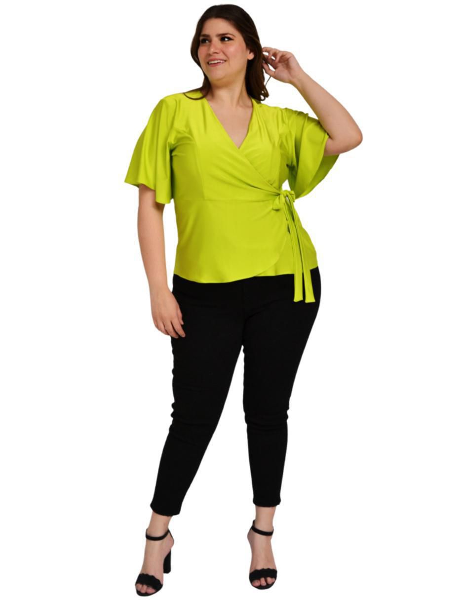 Blusa manga corta para mujer 5