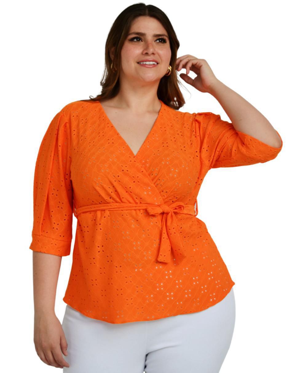Blusa manga 3/4 para mujer 2