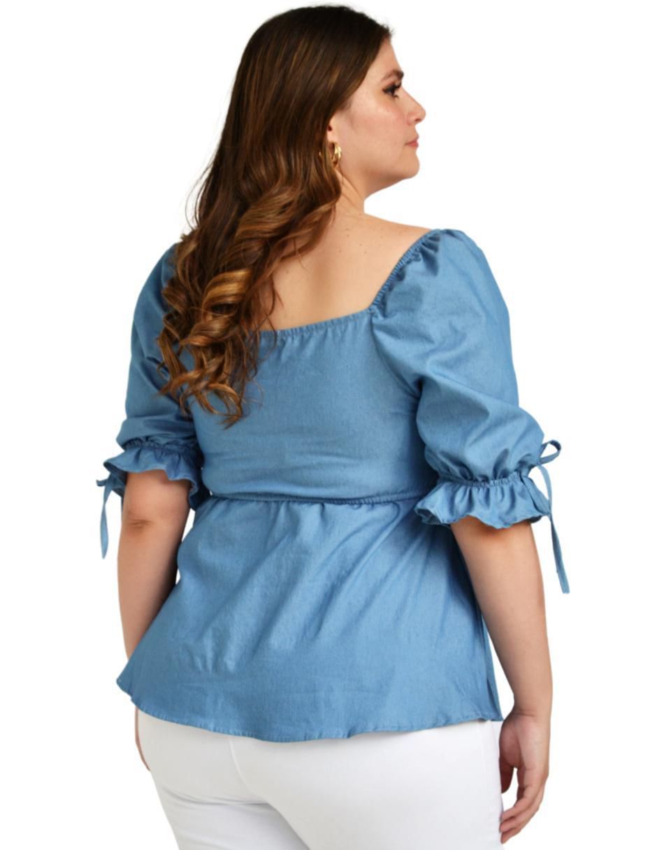 Blusa manga 3/4 para mujer 3