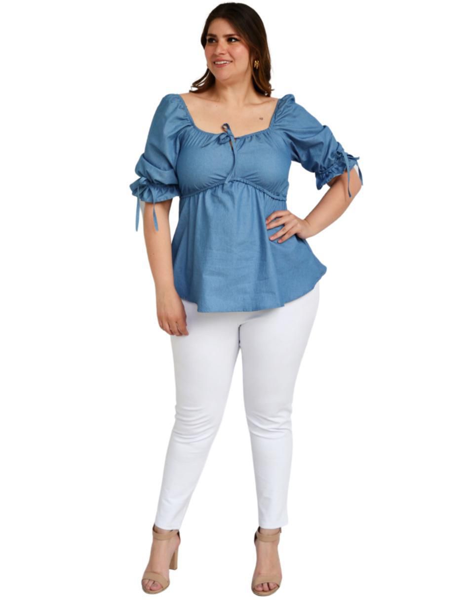 Blusa manga 3/4 para mujer 5