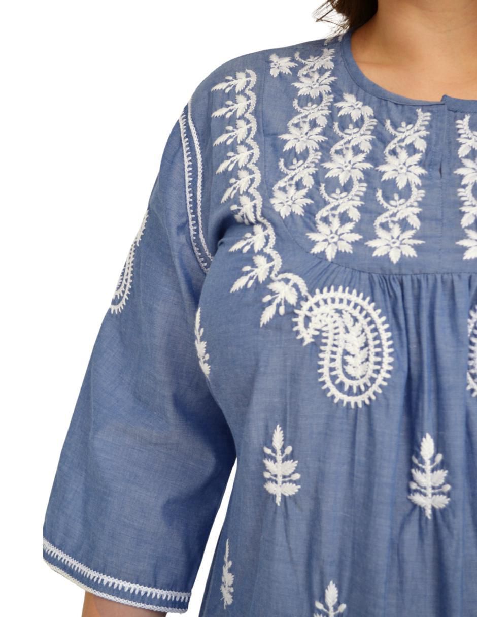 Vestido 3/4 casual para mujer 4