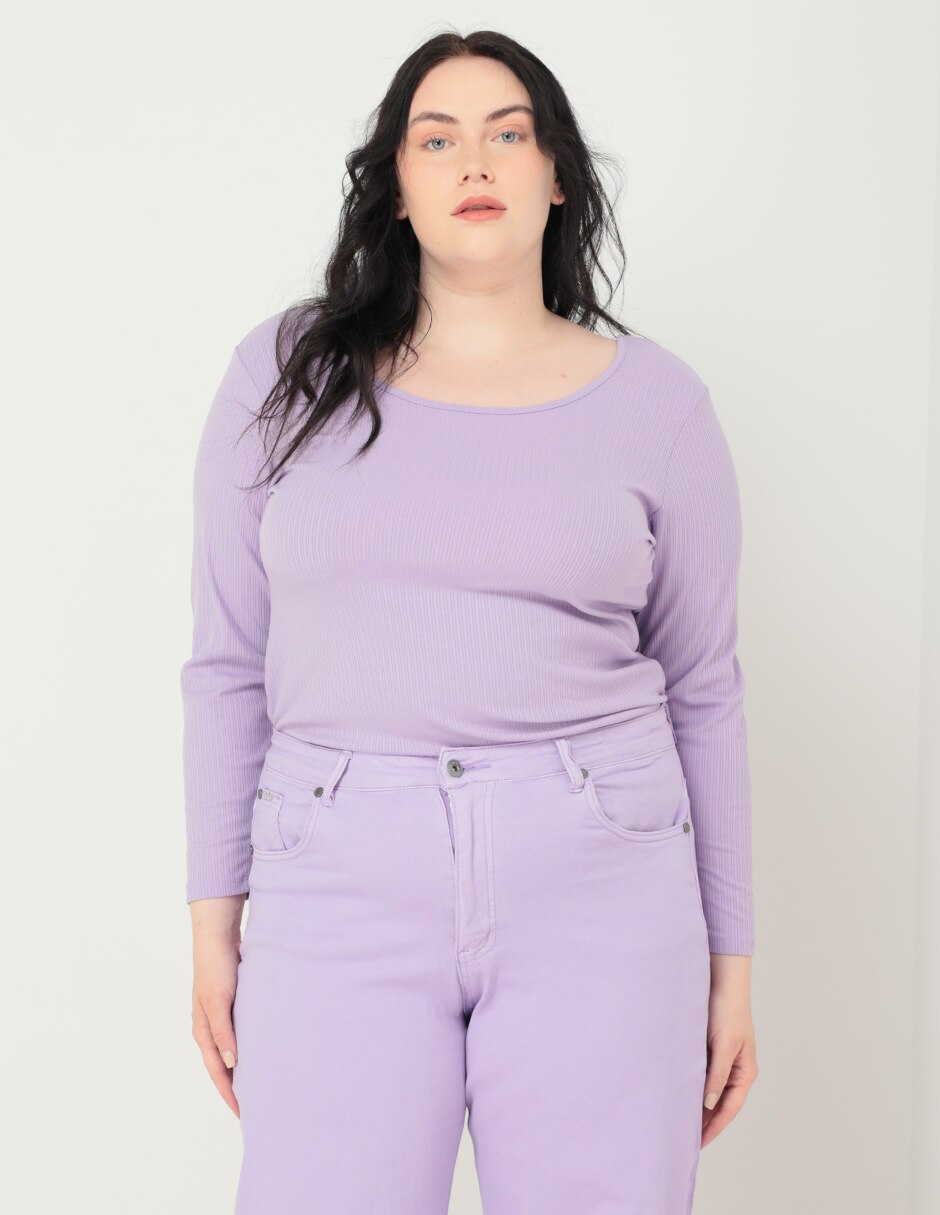 Blusa manga larga para mujer 1