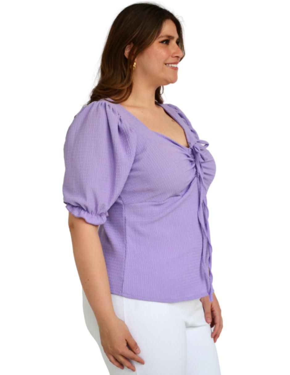 Blusa manga corta para mujer 2