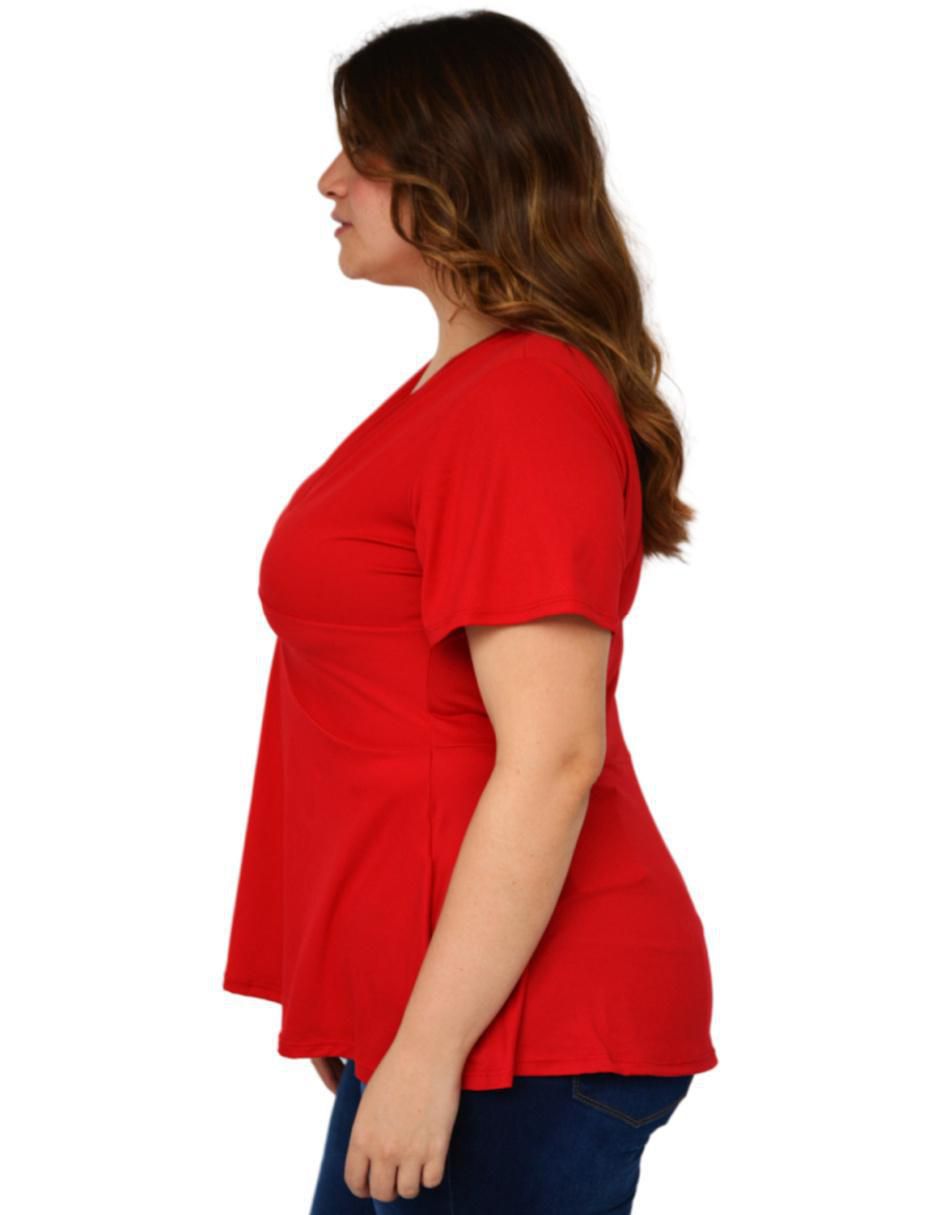 Blusa manga corta para mujer 2
