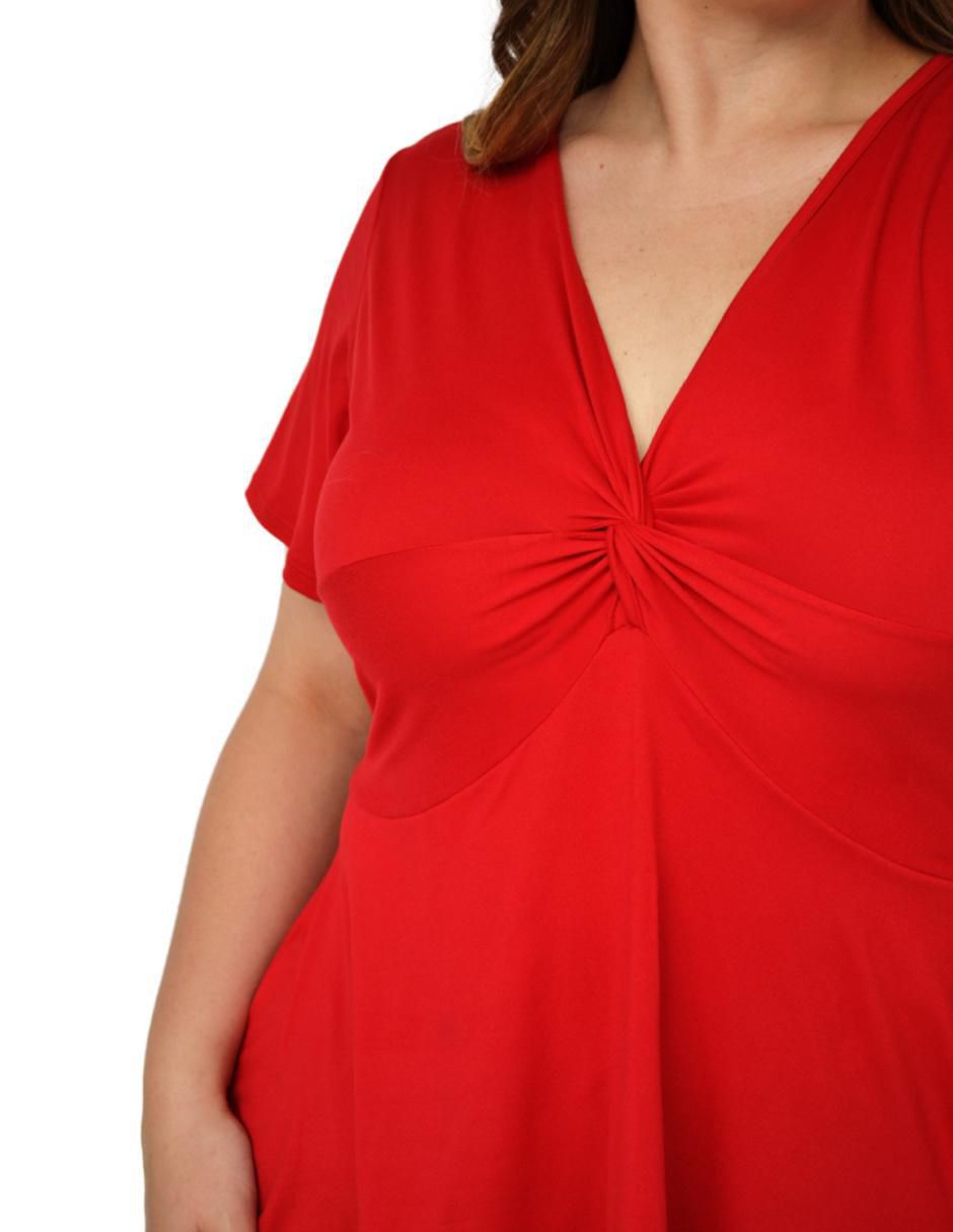 Blusa manga corta para mujer 4