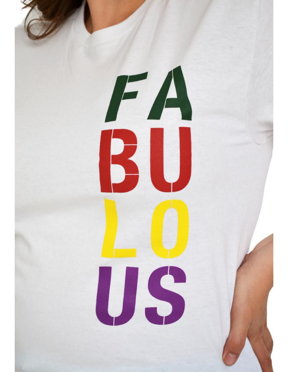 Playera manga corta cuello redondo para mujer 4