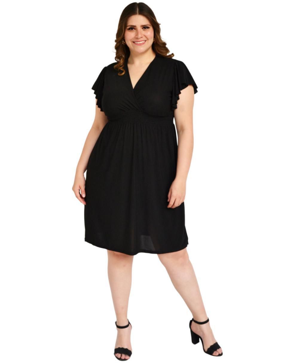 Vestido a la rodilla formal para mujer 5