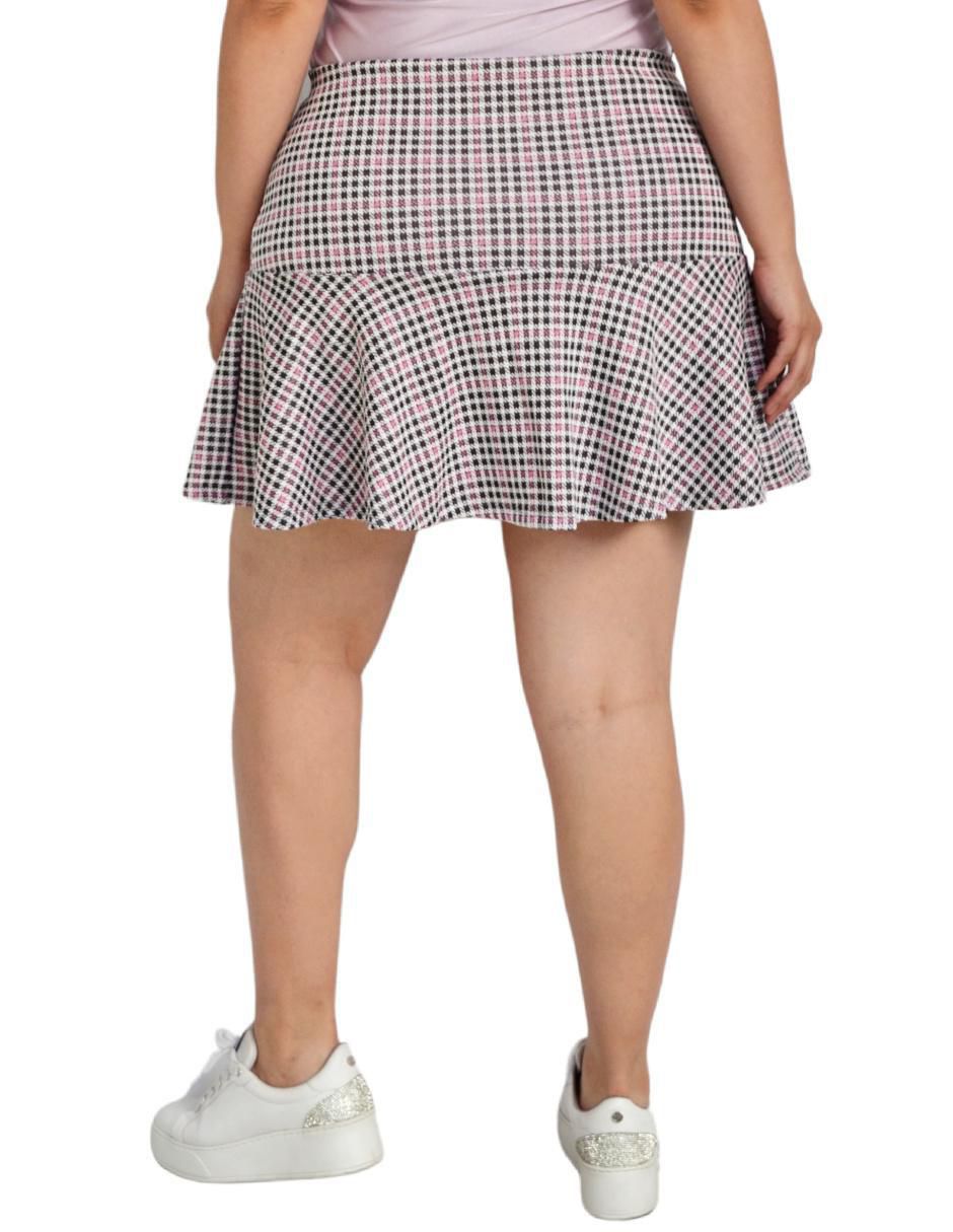 Falda mini a la cintura 4
