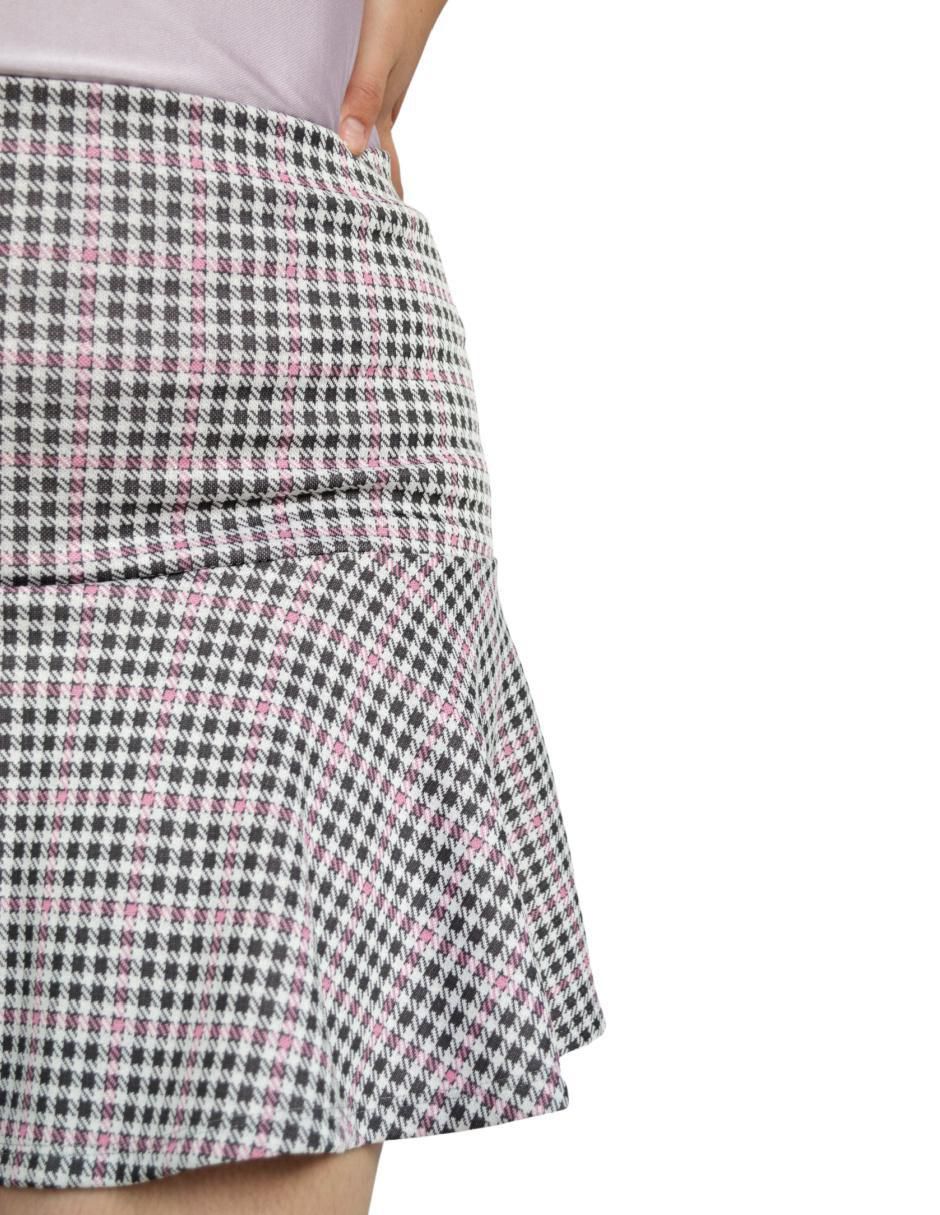 Falda mini a la cintura 5