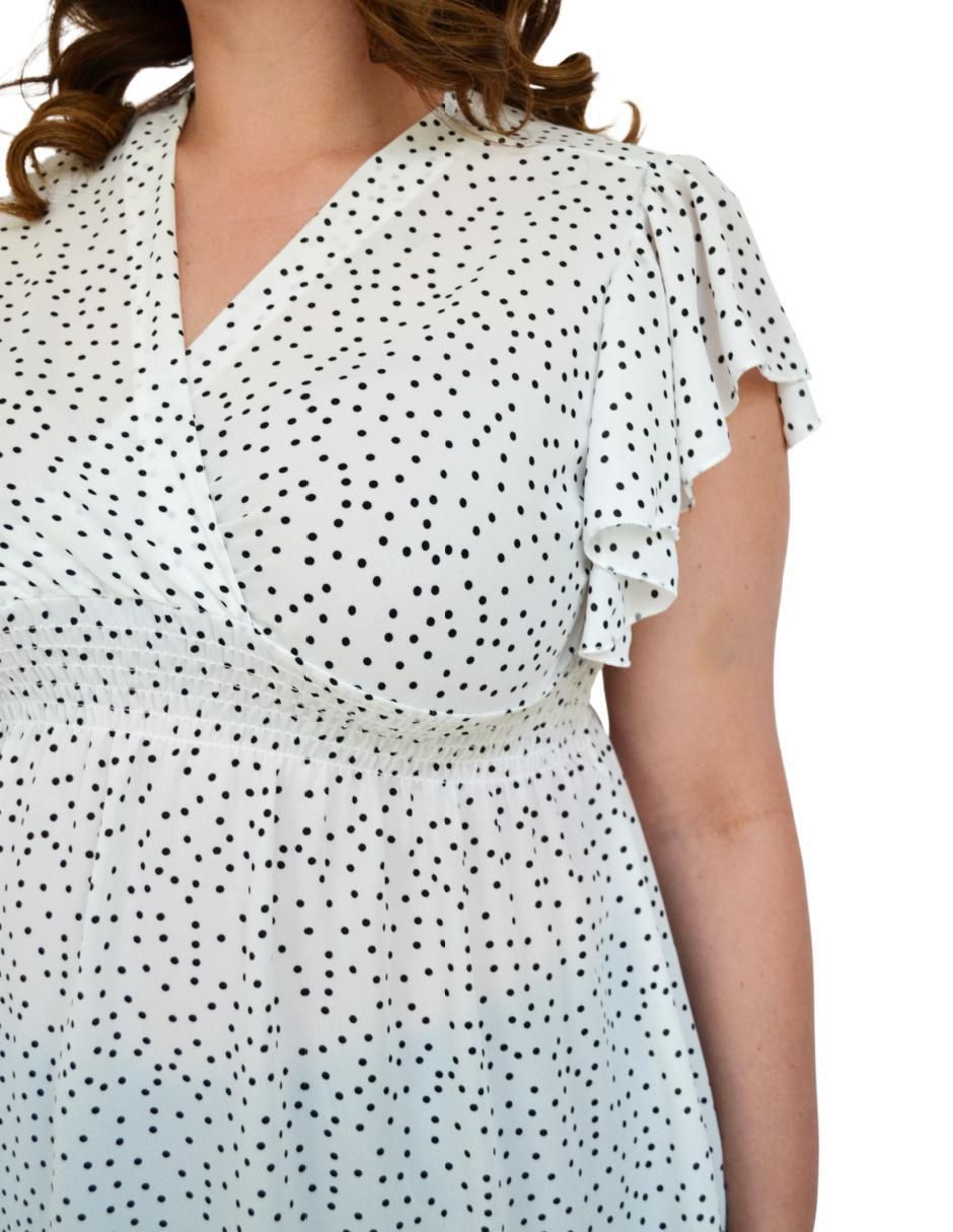 Blusa manga corta para mujer 4