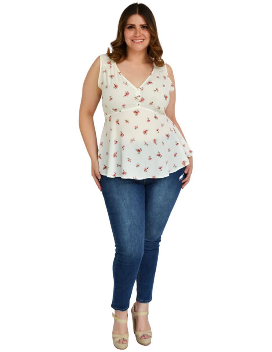 Blusa sin manga para mujer 6