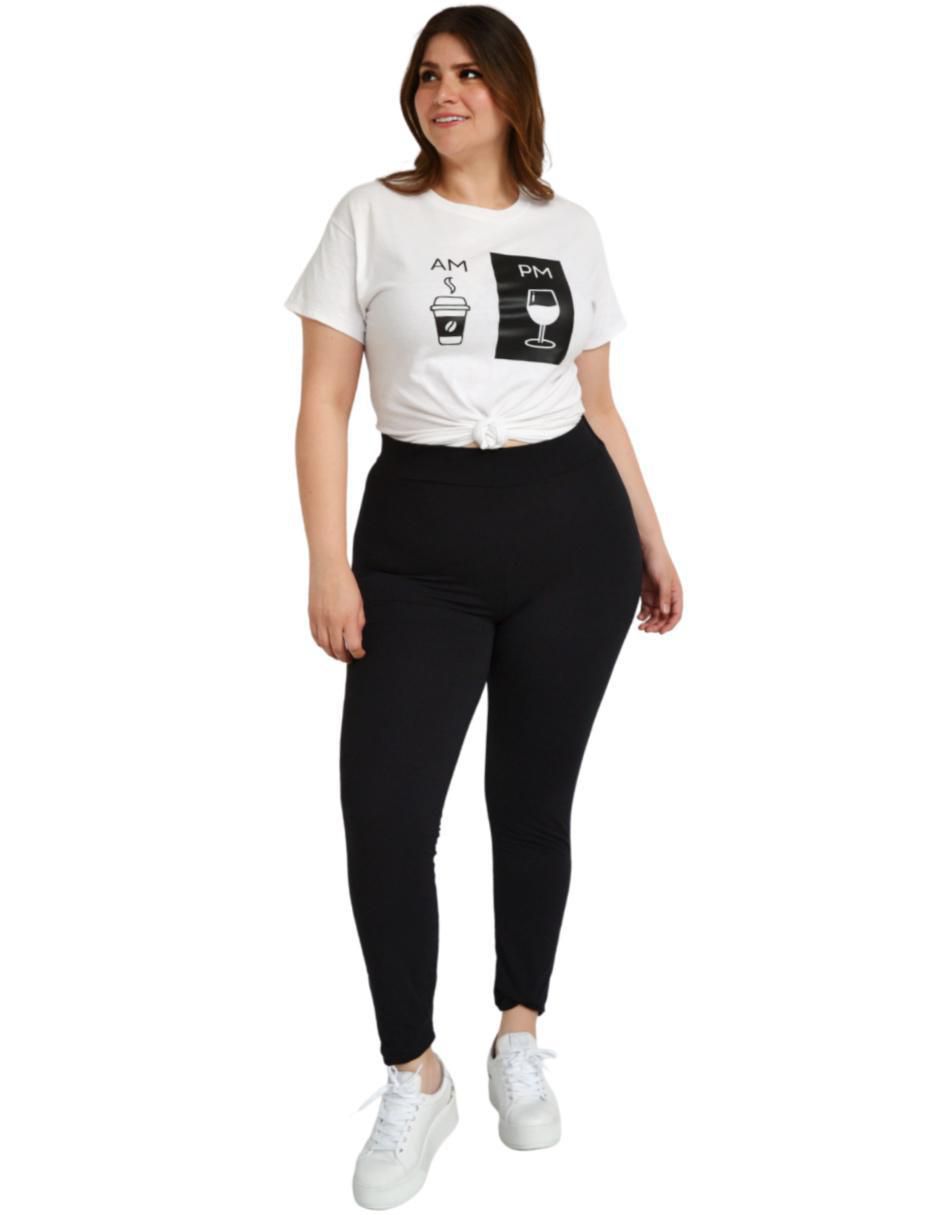 Pantalón capri Roman Fashion slim para mujer