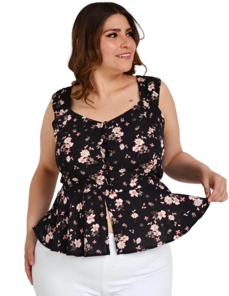 Blusa de tirantes para mujer