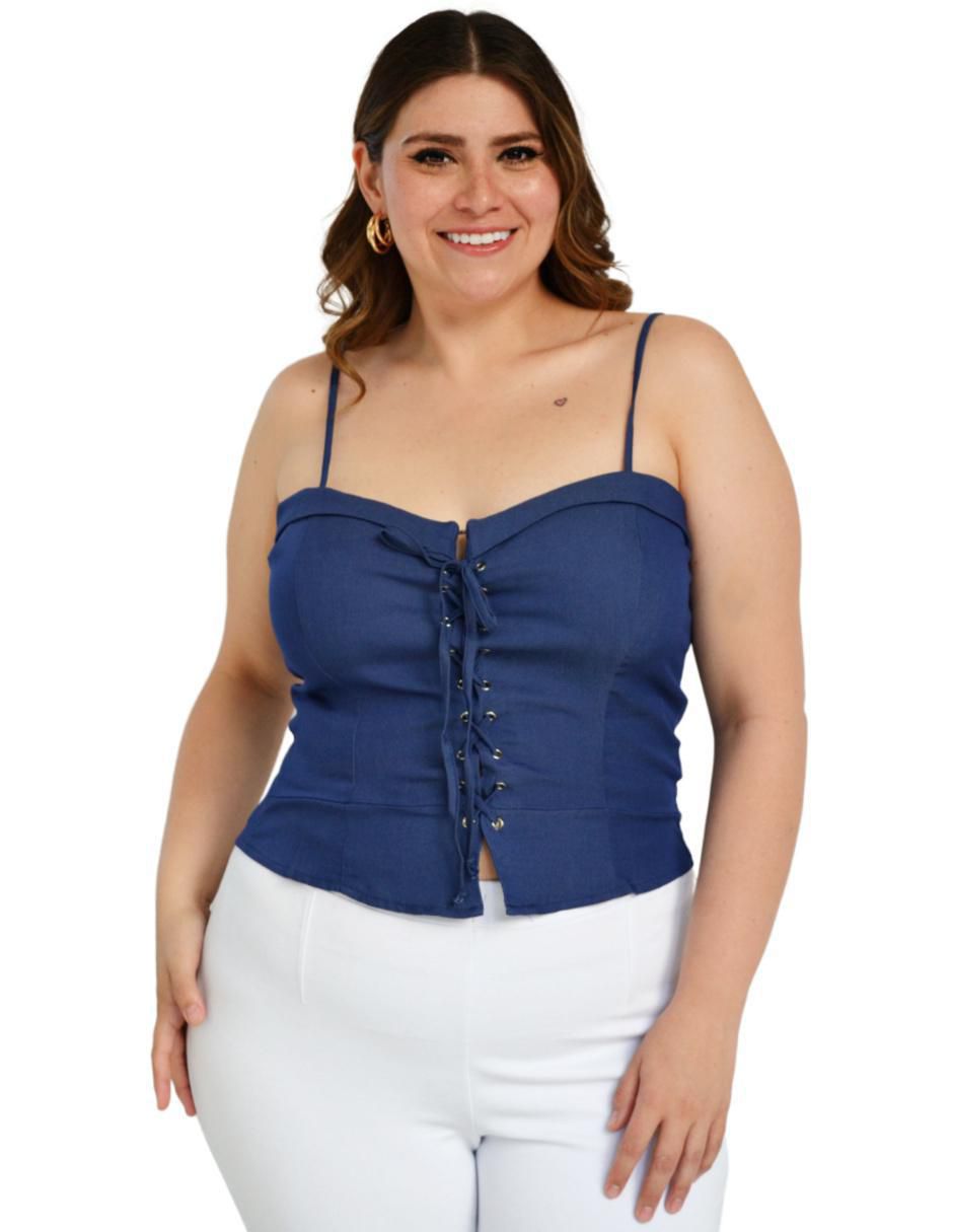 Blusa de tirantes para mujer