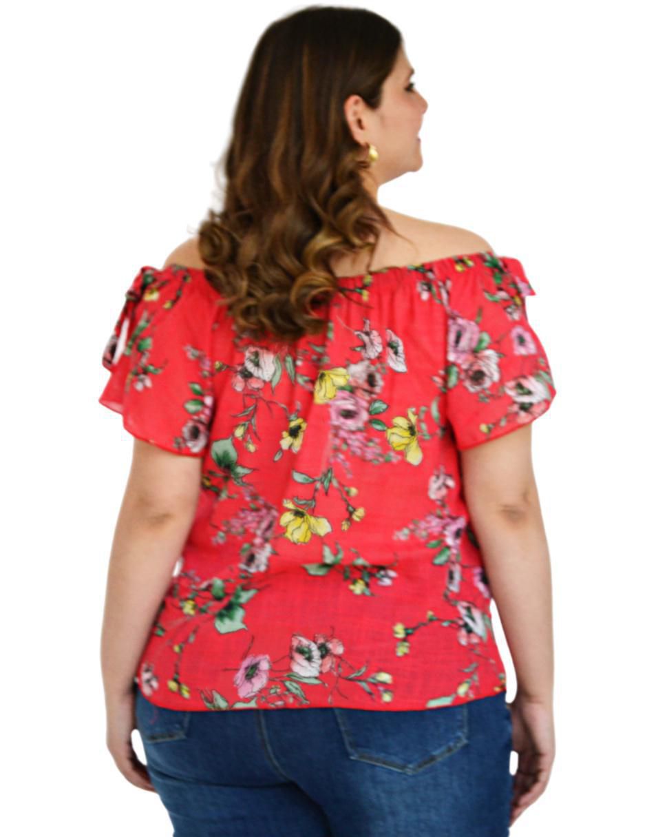 Blusa manga corta para mujer 3