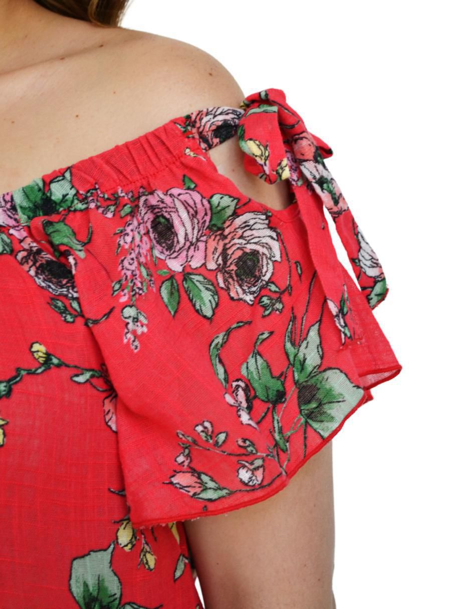 Blusa manga corta para mujer 4