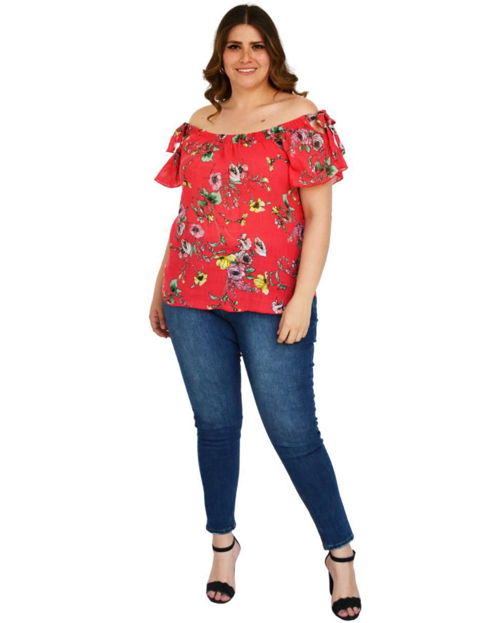 Blusa manga corta para mujer 5