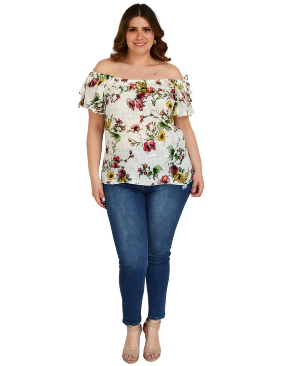 Blusa manga corta para mujer 5