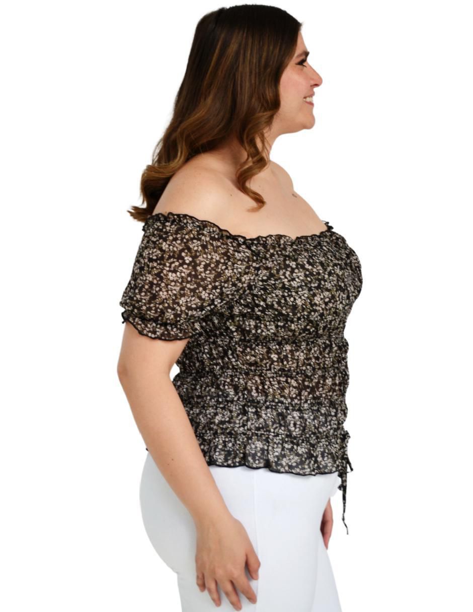 Blusa manga corta para mujer 2