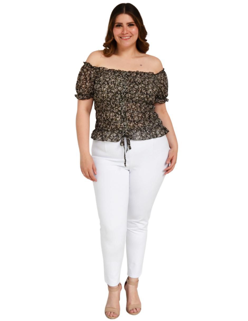 Blusa manga corta para mujer 5