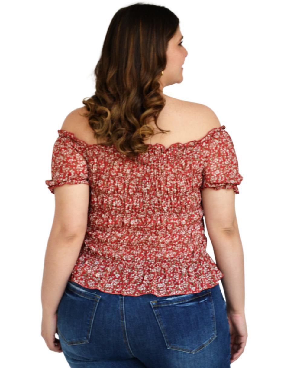 Blusa manga corta para mujer 3