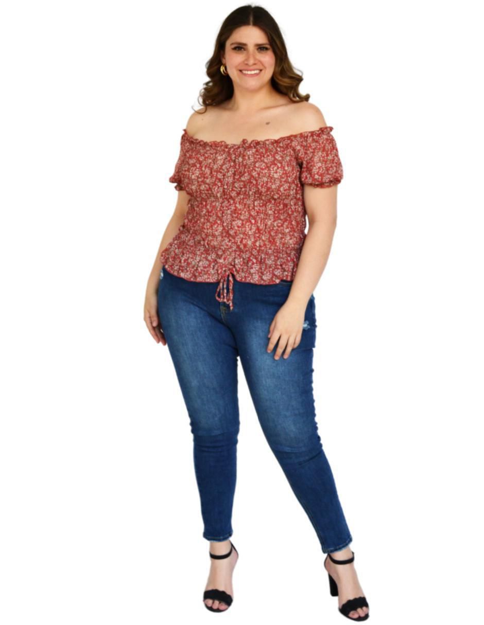 Blusa manga corta para mujer 5