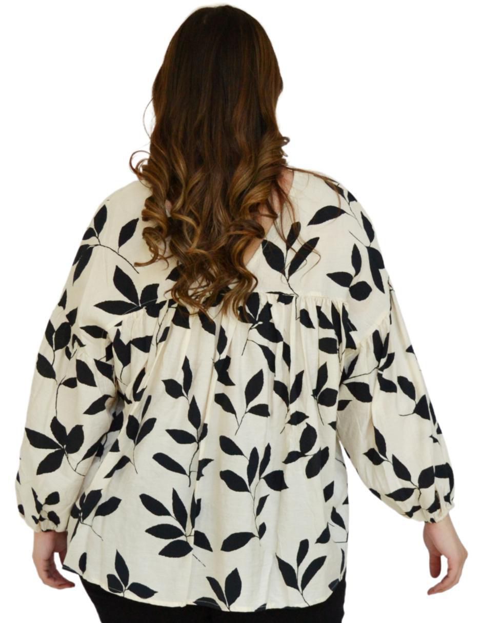 Blusa manga larga para mujer 3
