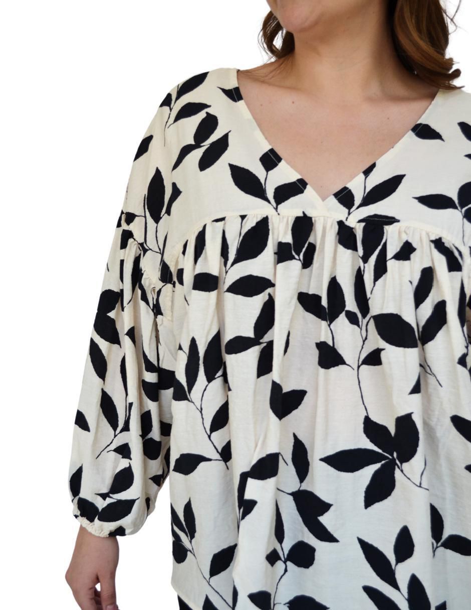 Blusa manga larga para mujer 4