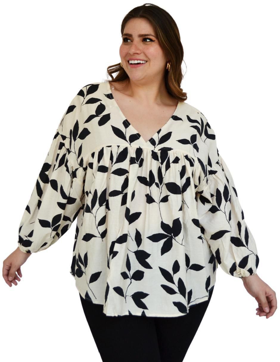 Blusa manga larga para mujer 5