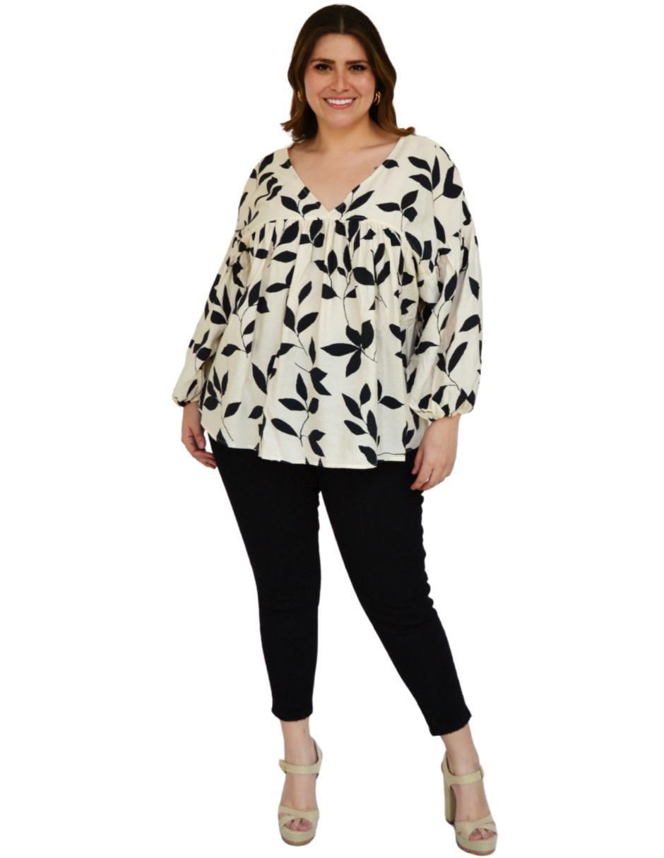 Blusa manga larga para mujer 6