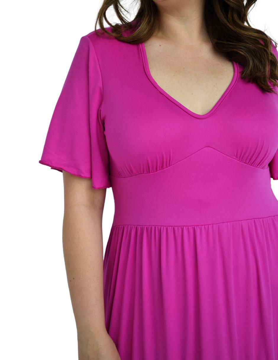 Vestido midi casual para mujer 4