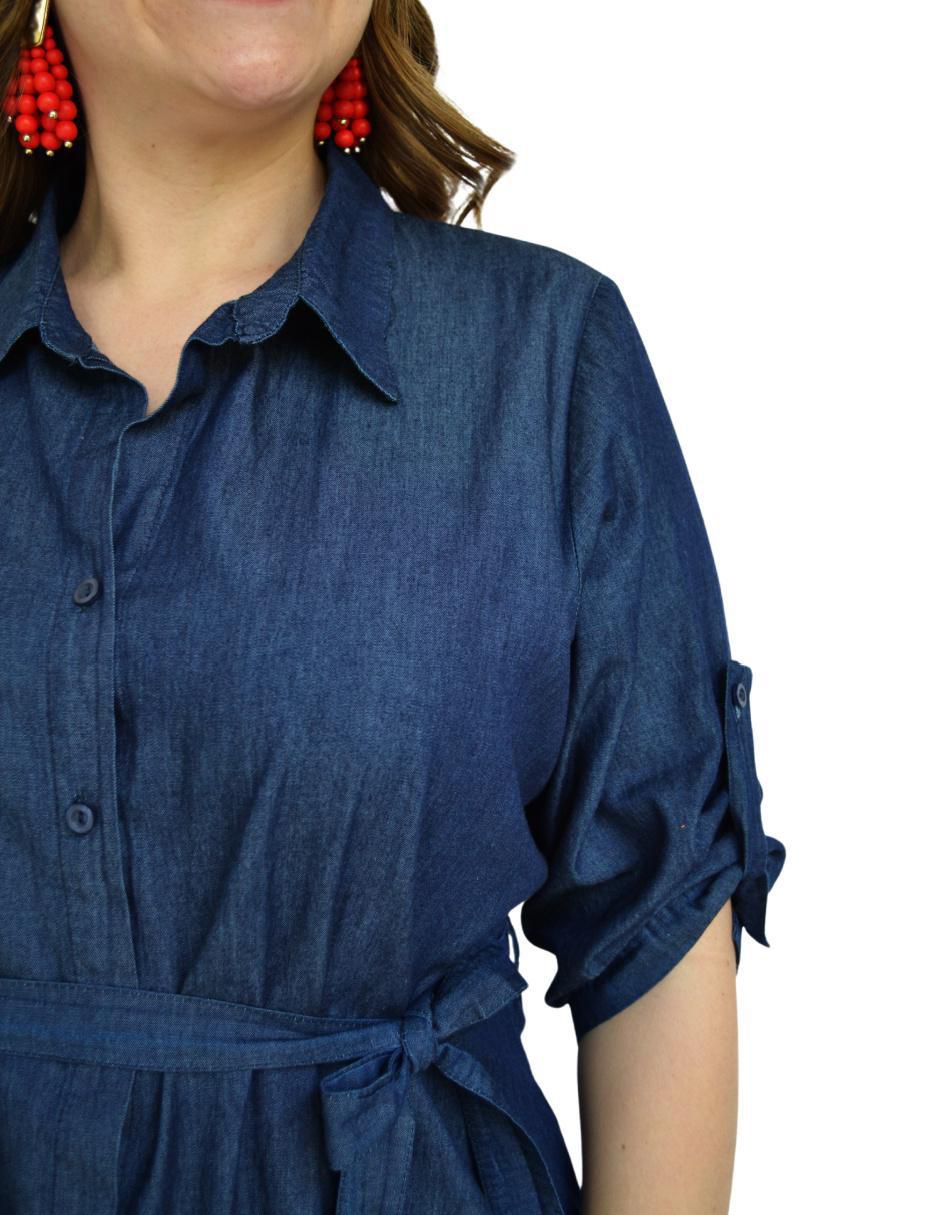 Vestido midi casual para mujer 4