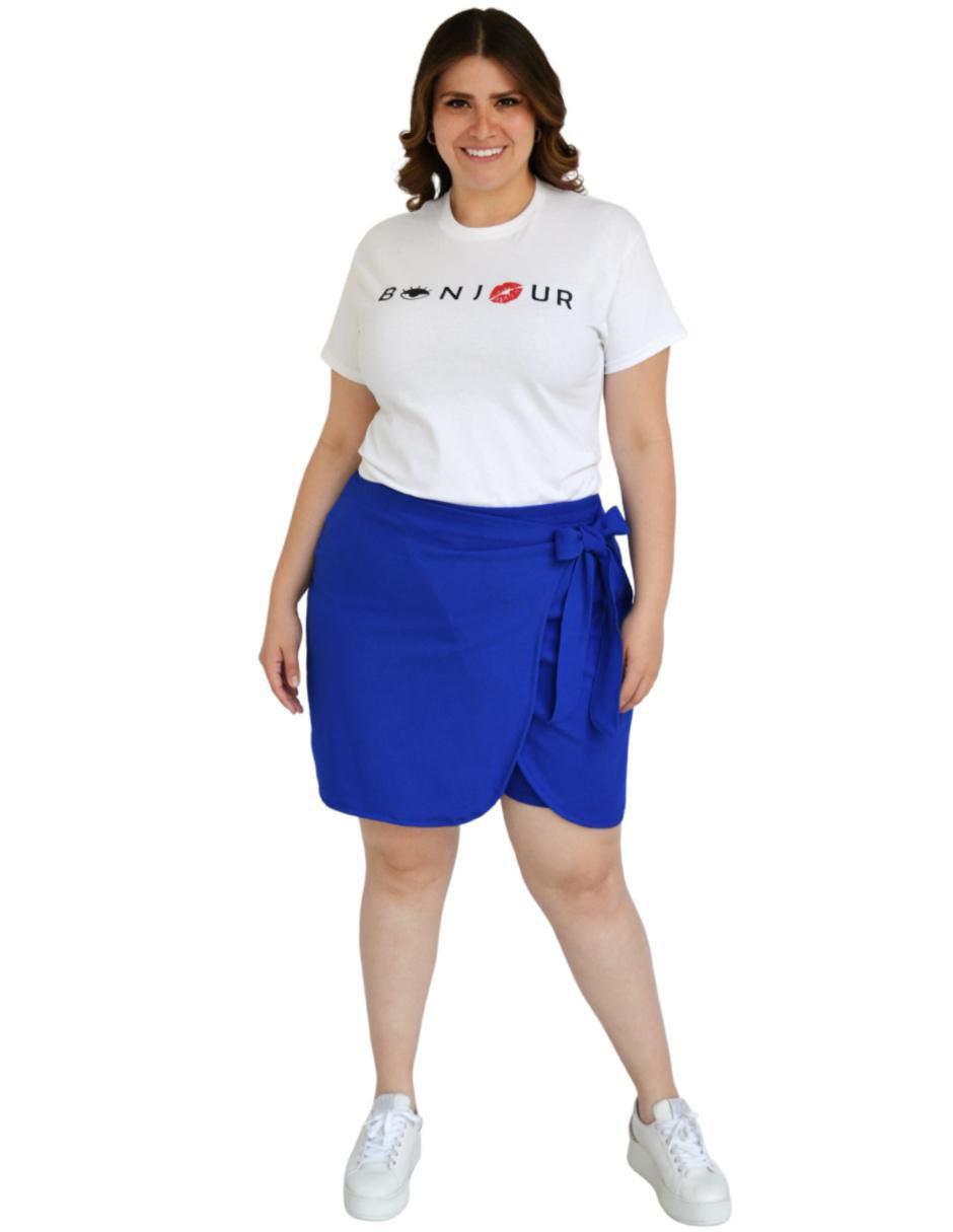 Falda short a la cintura 5