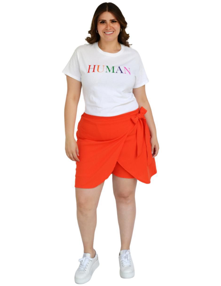 Falda short a la cintura 5