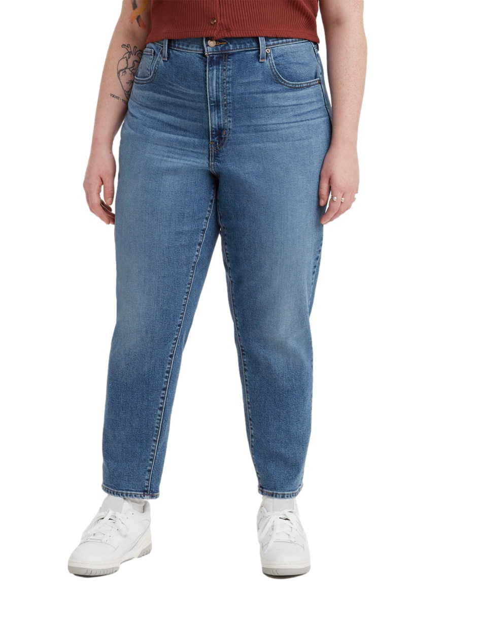 Jeans mom Levi's corte cintura alta para mujer