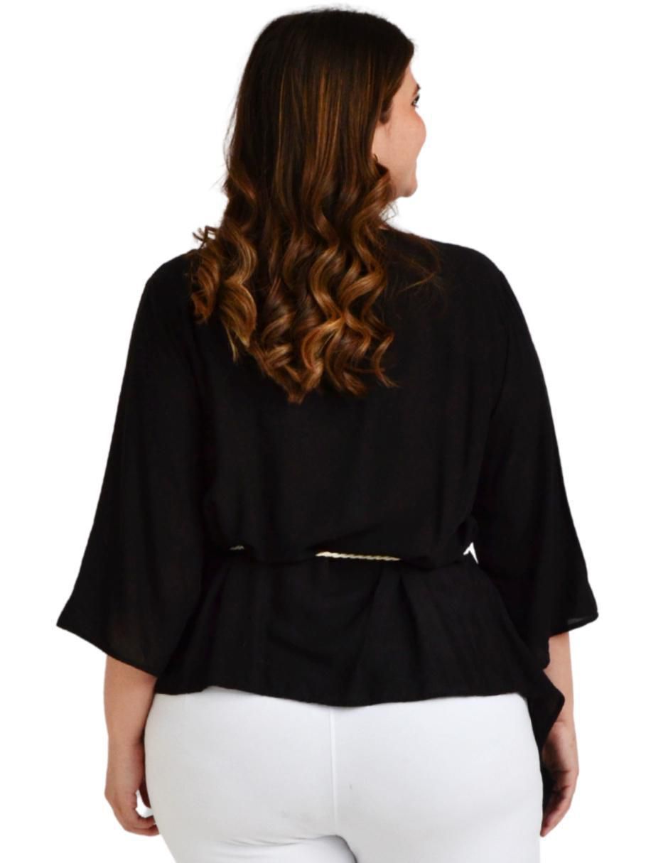 Blusa manga 3/4 para mujer 3
