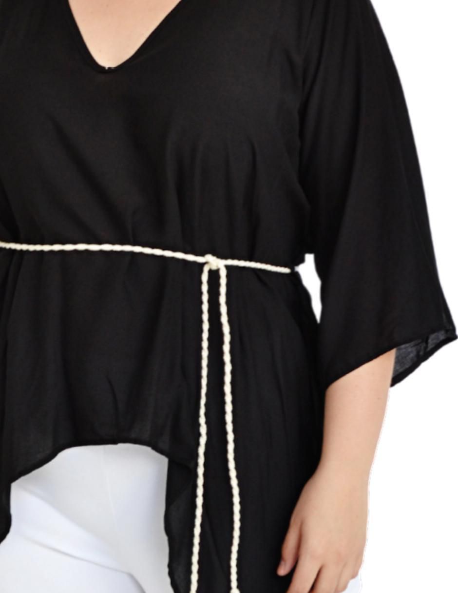Blusa manga 3/4 para mujer 4
