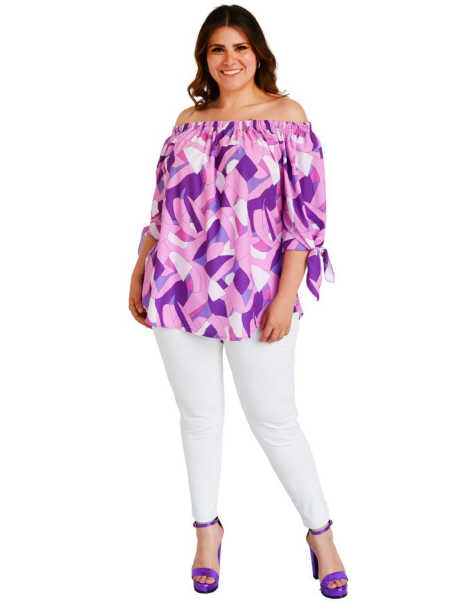 Blusa manga 3/4 para mujer 5
