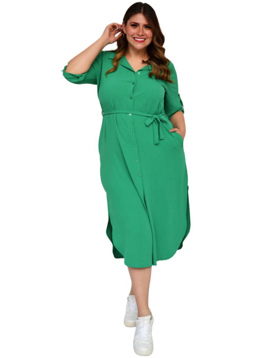 Vestido midi casual para mujer 5
