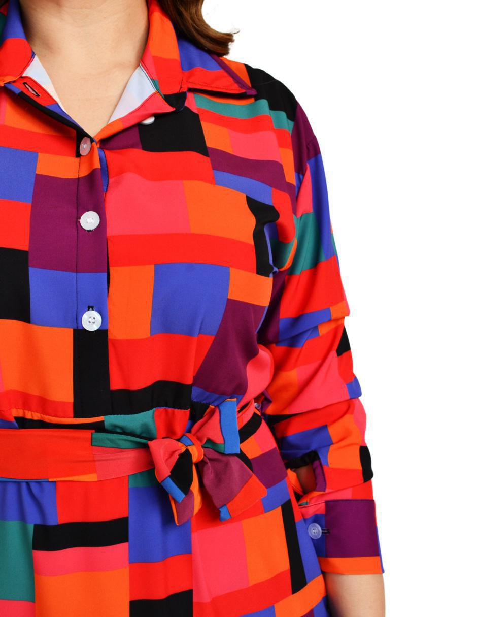 Vestido midi casual para mujer 5
