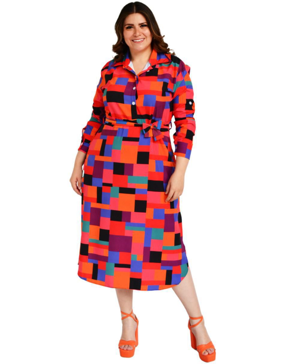 Vestido midi casual para mujer 6