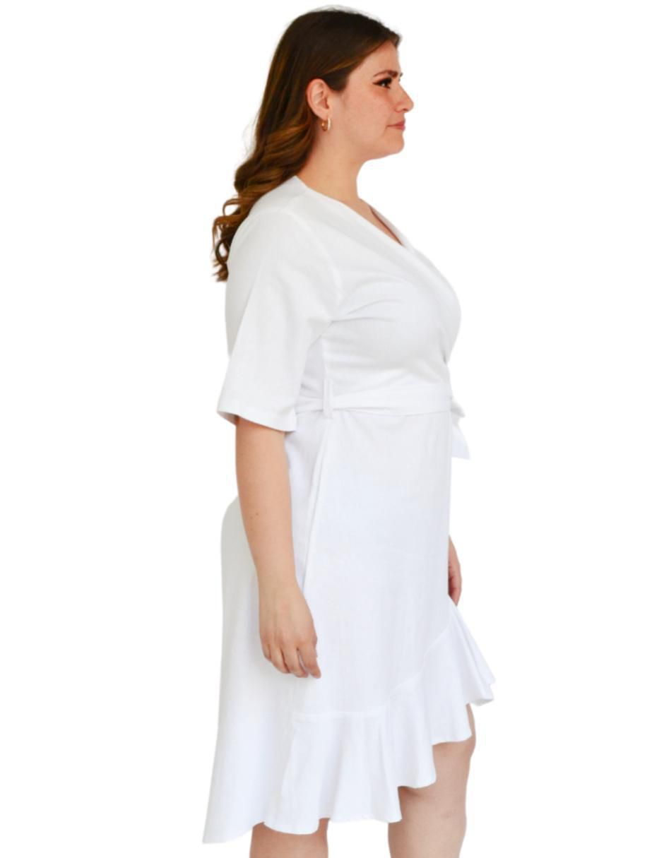 Vestido a la rodilla casual para mujer 2