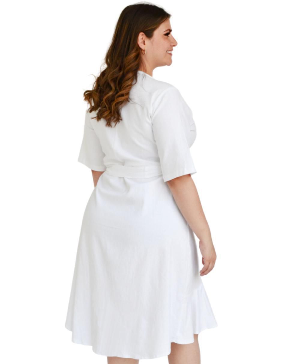 Vestido a la rodilla casual para mujer 3