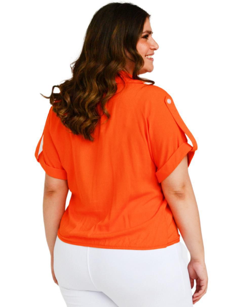 Blusa manga corta para mujer 3