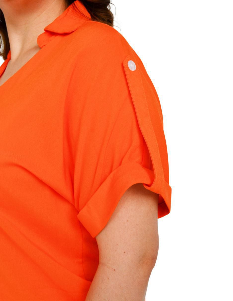 Blusa manga corta para mujer 4